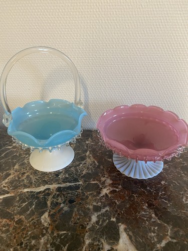 Panier bleu une - panier, coupe