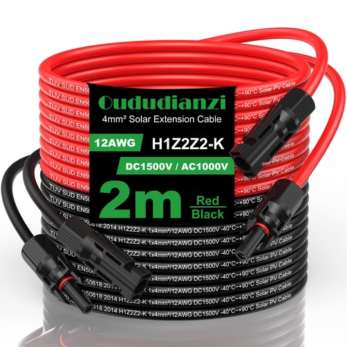 Cable solaire 4mm2 - cable,