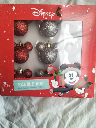 Mickey boule noel 9p - mickey,
