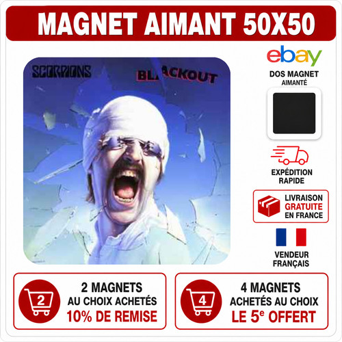 Magnet frigo scorpions - frigo,