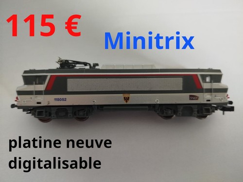 Locomotive minitrix 115052 - locomotive,