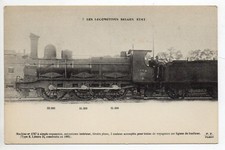 Railway LOCOMOTIVE Train BELGIUM Belgium Belgian Locomotive State No. 7
