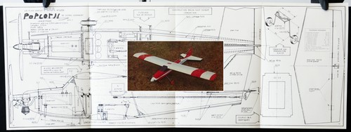 Plan avion popcorn - avion, rc popcorn,