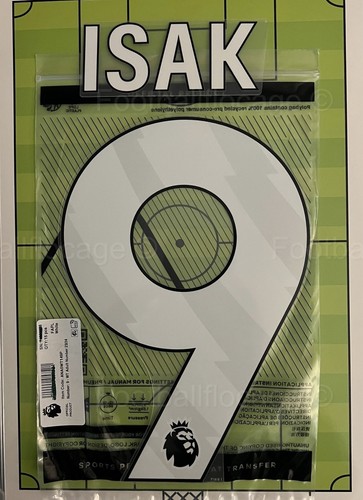 Flocage officiel isak 9 - isak, #9