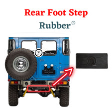 Toyota Land Cruiser FJ40 FJ45 BJ40 Caoutchouc de marchepied pour porte arrière