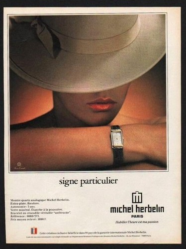 Publicite 1983 montre michel - publicite,