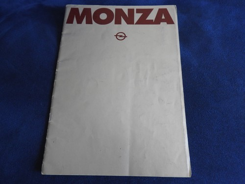 Catalogue opel monza 1979 - catalogue,