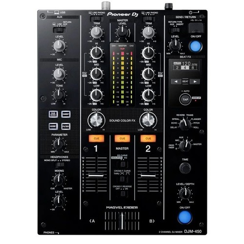Pioneer djm 450 channel - pioneer, djm-450