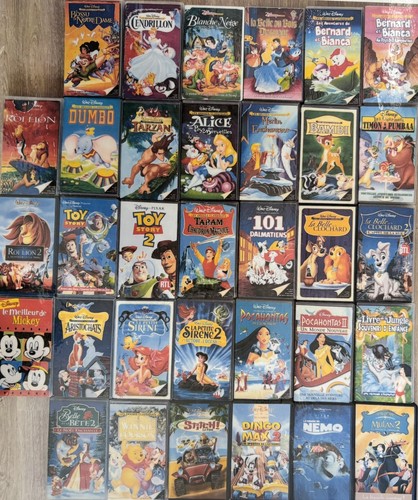 Lot vhs disney - lot, 33