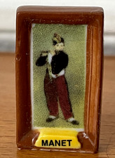 Fève Tableau MANET Le joueur