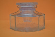 ancien ENCRIER en verre - par