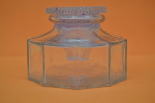 Ancien encrier verre par - ancien,