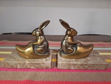 SERRE LIVRES ART DECO LAPINS