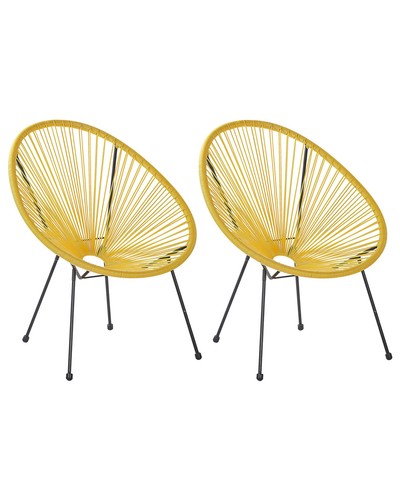 Beliani lot 2 fauteuils - -, de