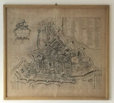 copper engraving Pierre Mortier PADOU PADUA PADUA 1704 Amsterdam Blaeu Johannes