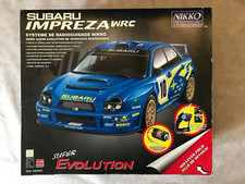 VOITURE RADIOCOMMANDE NIKKO SUBARU IMPREZA WRC SUPER EVOLUTION 1/10 EN BOITE