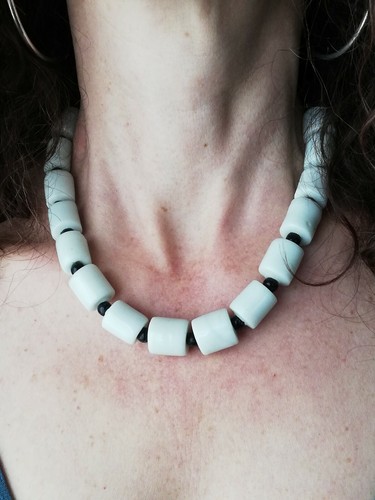Collier africain perles - africain, en