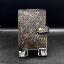Louis Vuitton Agenda PM R20005 Day Planner Cover Monogram Brown Japan Used