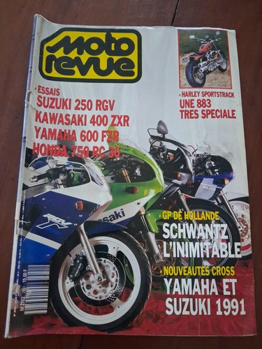 Moto revue 1990 suzuki - 250, rgv