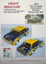 V045 FIAT 131 ABARTH RALLYE