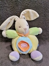 Doudou peluche lapin boule