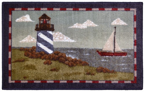 Rocky bay lighthouse accent - rocky,