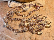 Collier perles verre soufflé