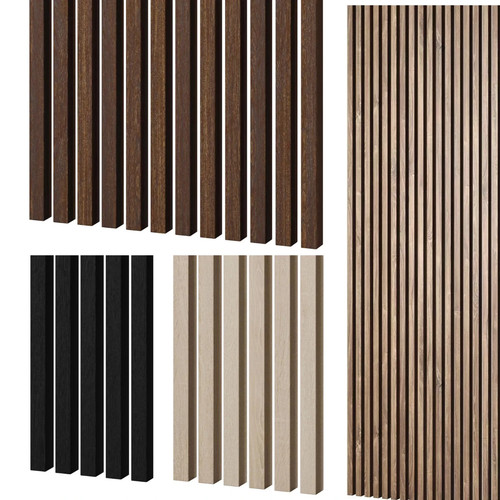 Panneaux muraux mdf effet - 3d,