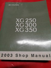 HYUNDAI XG250 XG300 XG350 SHOP