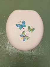 Abattant WC molletonné et brodé