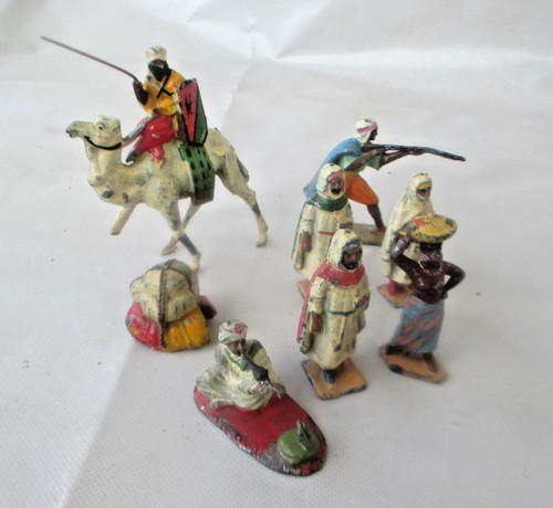 Figurines plomb desert - figurines, en