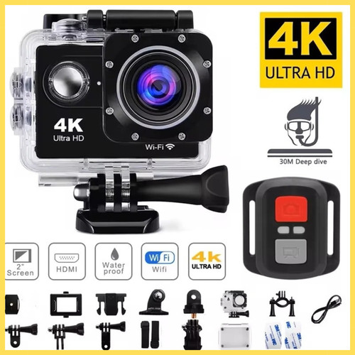 Caméra action ultra 4k - caméra,