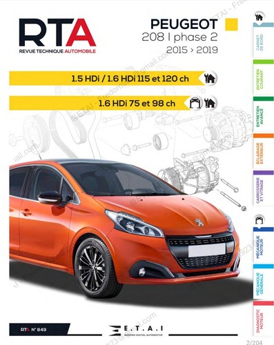 Revue technique automobile - ​revue,