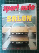 AD081 Sport auto N°201 - 1978