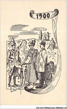 CAR-AAOP1-0056 - ILLUSTRATOR - TWO MEN, ONE WOMAN, BICYCLES