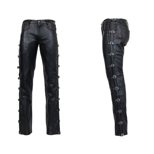Pantalon cuir pour - pour, homme