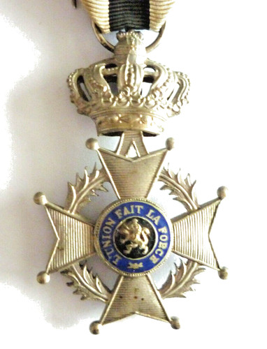 Ordre belgique roi léopold - belgique,