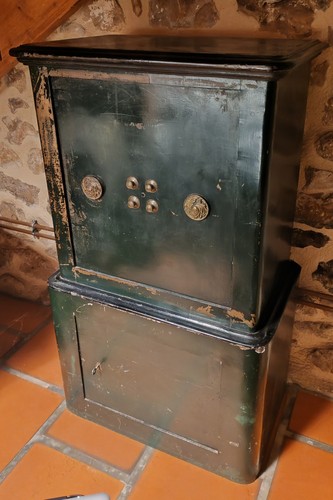 Coffre fort ancien bauche - ancien, ou