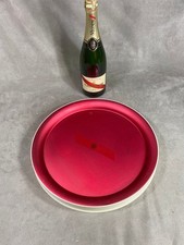 RARE MUMM Round Tray for 421 Plastic and Aluminum Champagne Vintage France