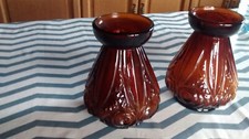 Lot de 2 anciens petits vases