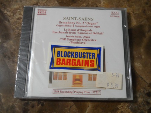 Saint saens symphony 3 - saint-saens, no