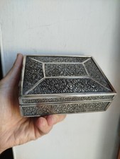 coffret boite argent massif