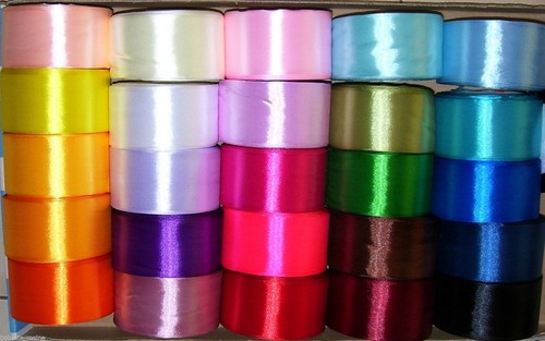 Ruban satin uni 50 - cm, x