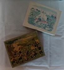 Jeux de 12 cubes en bois