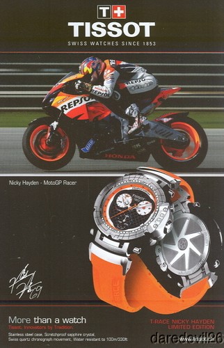 2008 nicky hayden - nicky, tissot