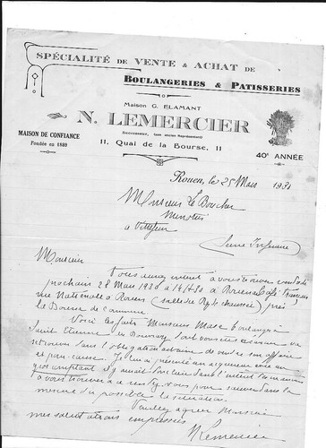 Rouen boulangerie lemercier - rouen,