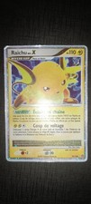 Carte Pokémon RAICHU NIV X