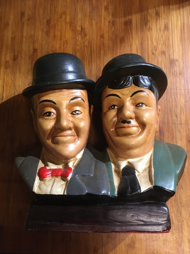 Laurel hardy grand buste - laurel, &