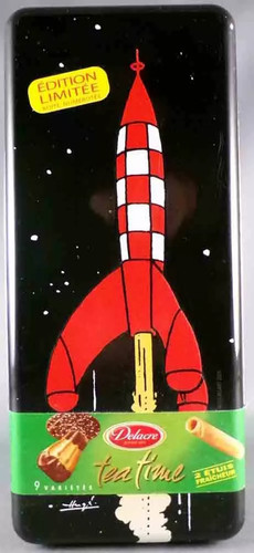 Tintin boite à - boite, gâteaux