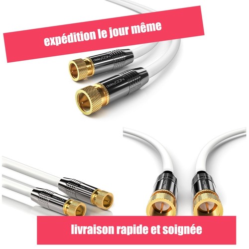 Câble antenne satellite